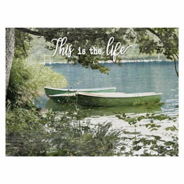 Youngs Wood This is the Life Wall Plaque 39035